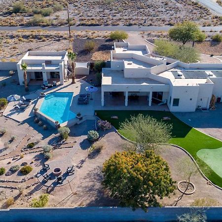 Adobe Arizona Home With City And Mountain Views Queen Creek Exterior foto